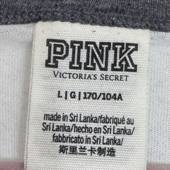 PINK Victoria's Secret Gray and White Label - Picture 2 of 5